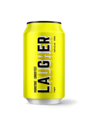 PARROTDOG X COMEDY FESTIVAL | LAUGHER LAGER | 24 X 330ML