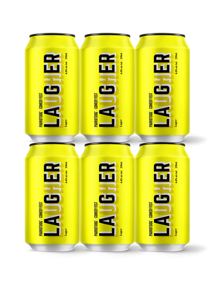 Parrotdog x Comedy Festival | Laugher Lager | 6 x 330mL