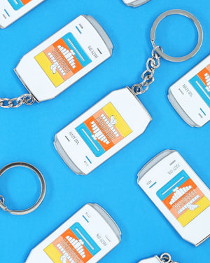 Birdseye Can Keyring