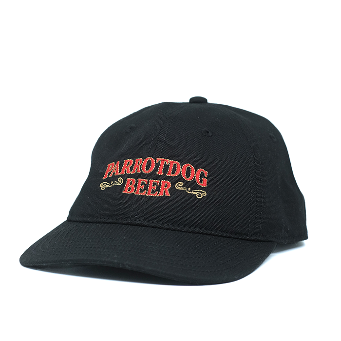 Mirror Decal Embroidered Cap - Black