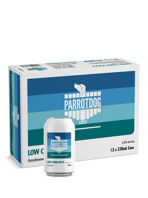 Parrotdog Greyhound Low Carb Hazy 12 x 330mL