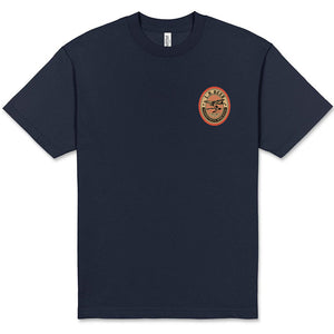 L.B. Beer T-shirt | Navy