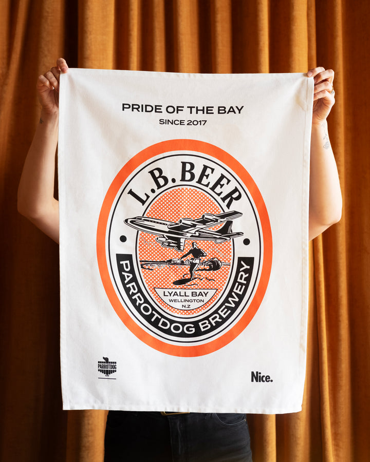 Parrotdog L.B. Beer   Tea Towel - Parrotdog