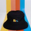 Load image into Gallery viewer, NICE. Bucket Hat  | Black
