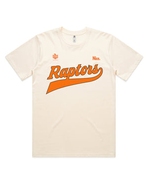 Parrotdog Raptors Team T-Shirt | Ecru