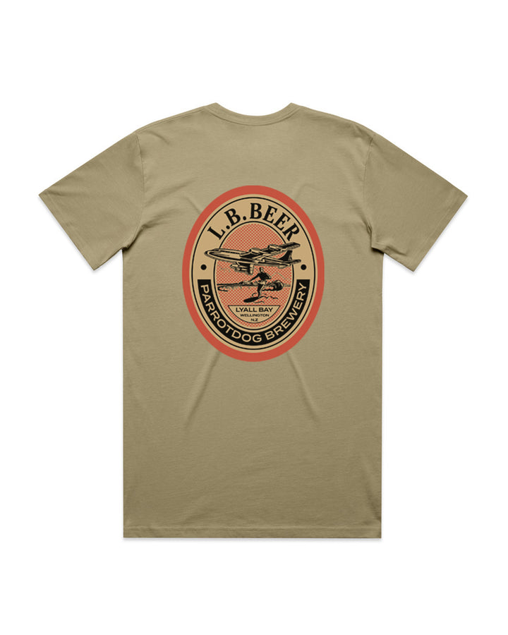 Parrotdog L.B. Beer T-Shirt  Safari - Parrotdog