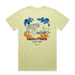Load image into Gallery viewer, Sophie Chote Lyall Bay Local T-Shirt | Lime
