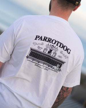 Parrotdog Bar T-shirt | White